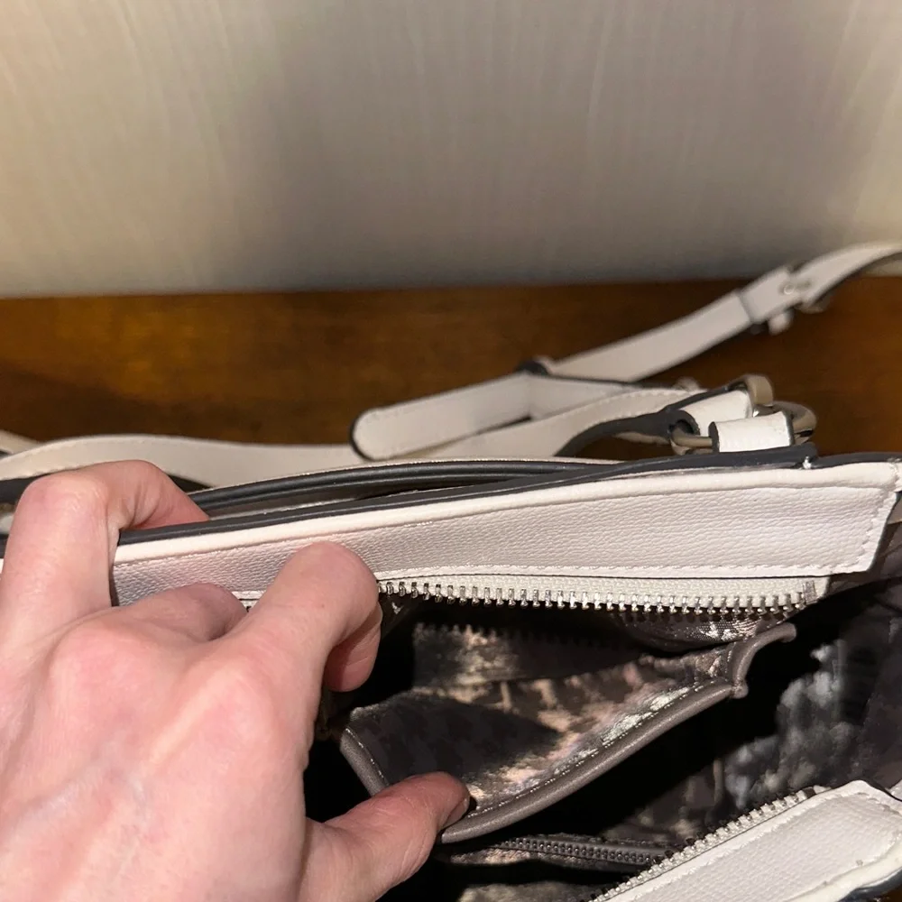 Karl Lagerfeld White Satchel Bag - Picture 10 of 15